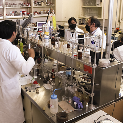 Laboratorio precursores organometálicos